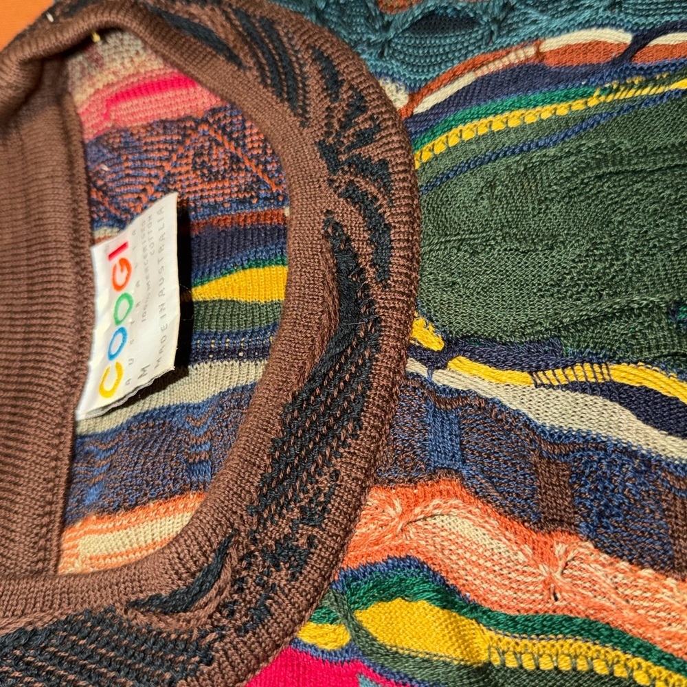 COOGI Multicolor Knit Sweater - Picture 2 of 12